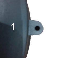 Load image into Gallery viewer, 6″ External Plain Black Cap &amp; Gasket